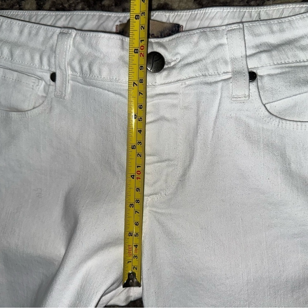 Paige Denim Women’s Size 28 White Roxie Capri Jeans - Picture 8 of 10